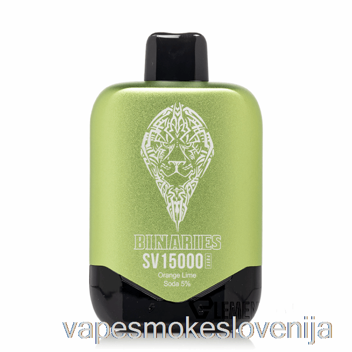 Vape Slovenija Horizon Binaries Sv15000 Oranžna Limeta Soda Za Enkratno Uporabo